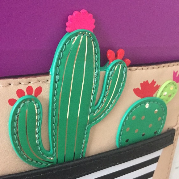 NWT Kate Spade Cactus New Horizons Card Holder - Picture 5 of 6